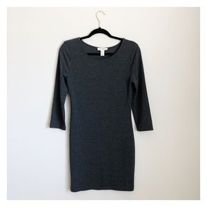 Forever 21 Gray Bodycon Mini Dress